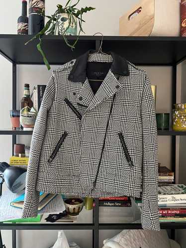 Rag and Bone Wool houndstooth convertible…