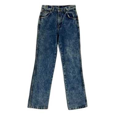 Vintage Acid Wash Denim Jeans - image 1