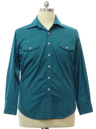 1980's Malco Modes Mens Western Shirt