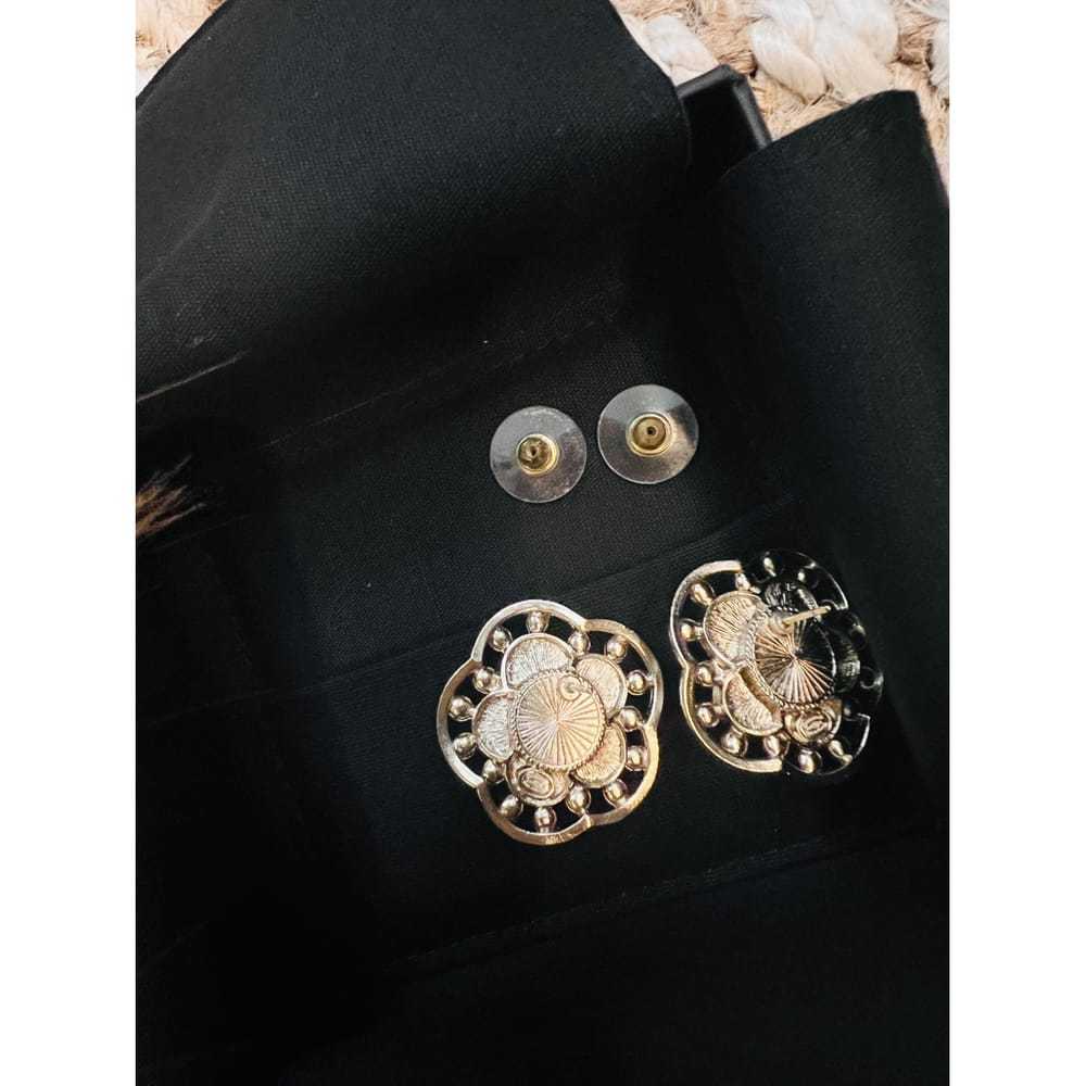 Chanel Cc crystal earrings - image 2