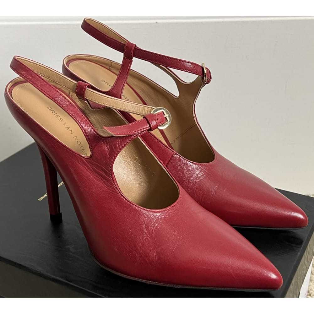 Dries Van Noten Leather heels - image 7