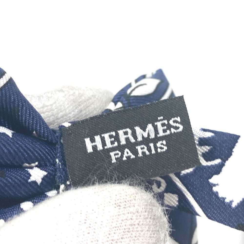 Hermès Noeud Papillon silk tie - image 10