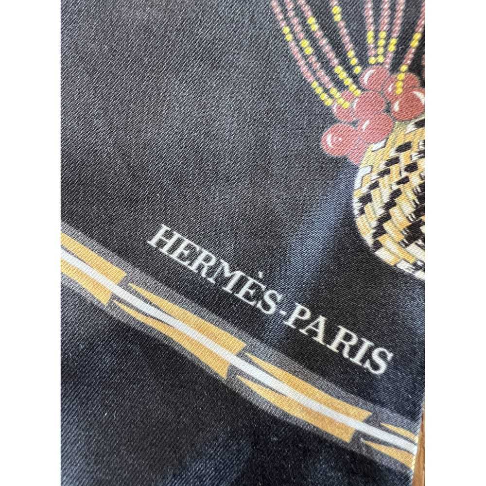Hermès Maxi twilly silk stole - image 5