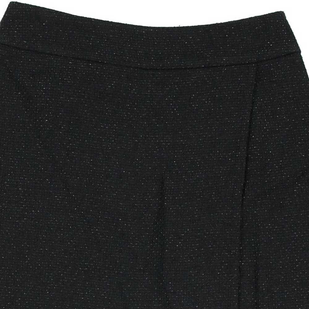 Prada Mini Skirt - 28W UK 8 Black Cotton - image 3