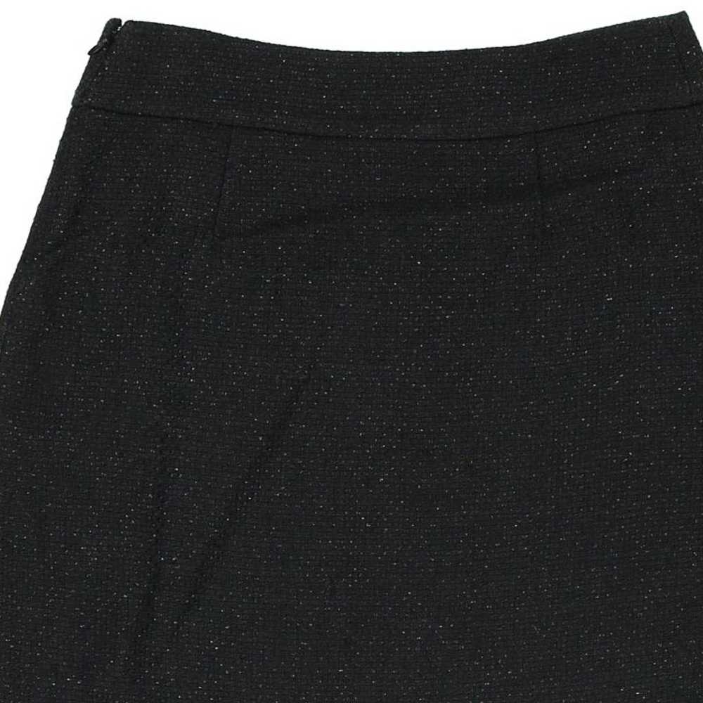 Prada Mini Skirt - 28W UK 8 Black Cotton - image 5