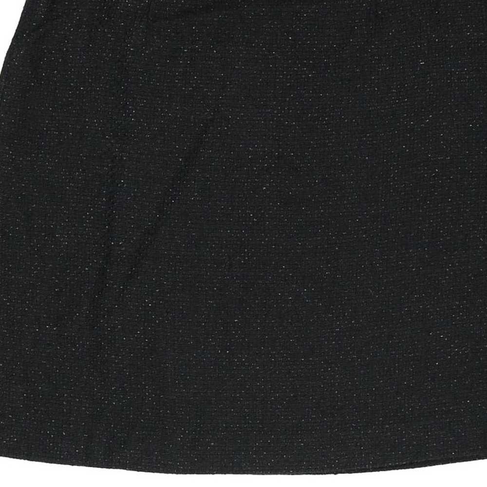 Prada Mini Skirt - 28W UK 8 Black Cotton - image 6