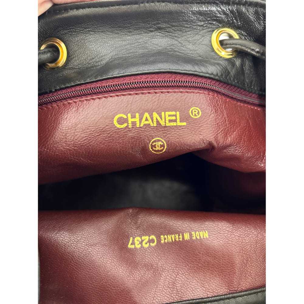 Chanel Duma leather backpack - image 2