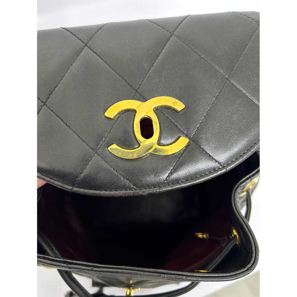 Chanel Duma leather backpack - image 8