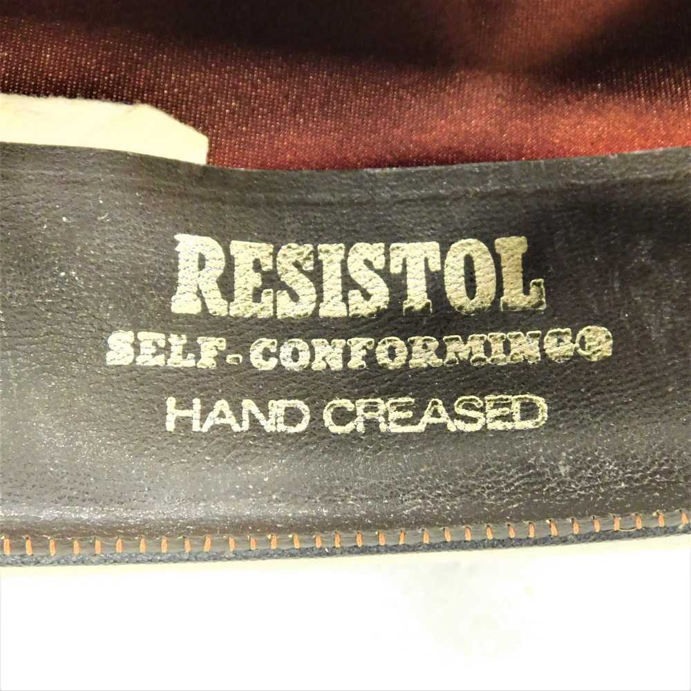 Vintage Resistol Self-Conforming Long Oval Cow Bo… - image 7