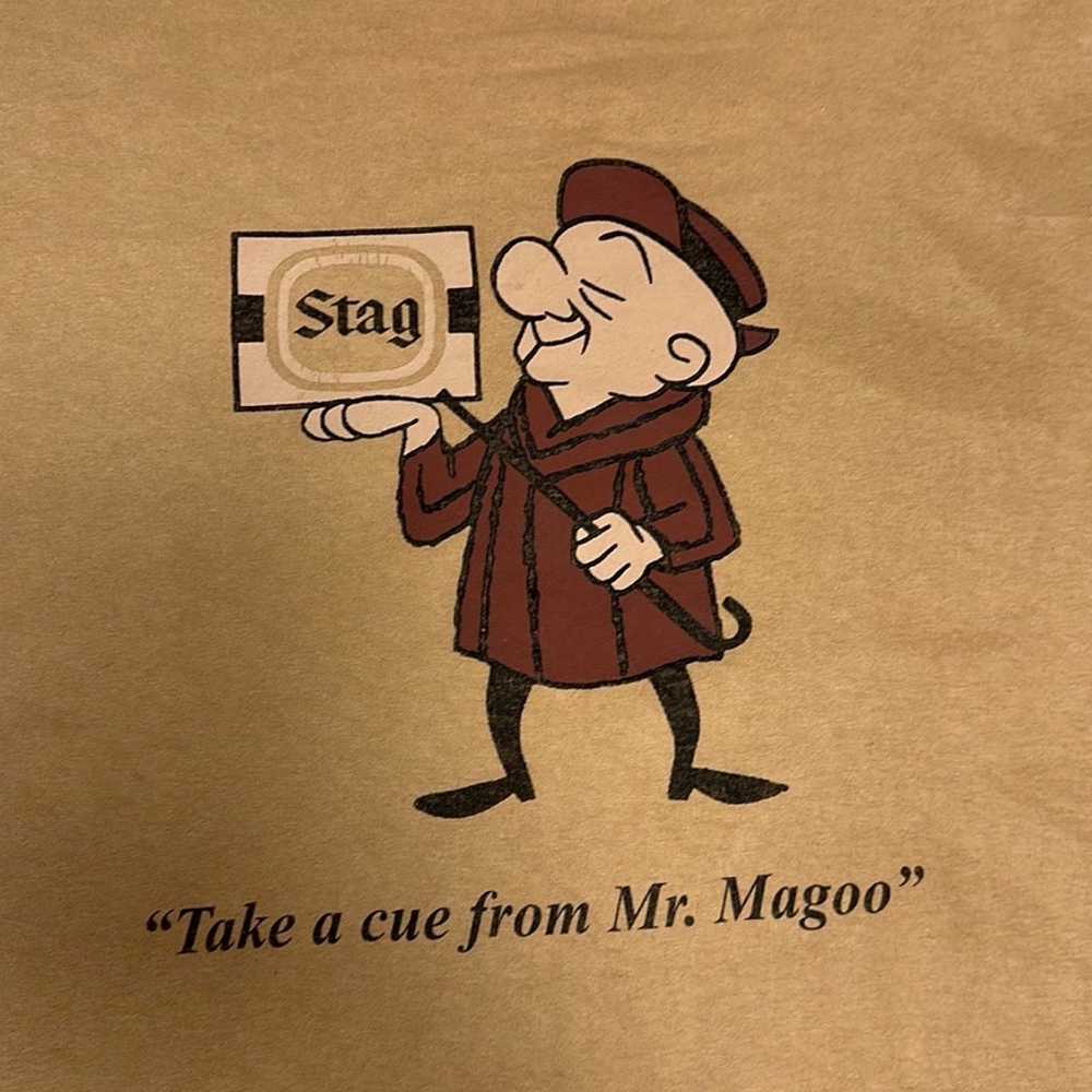 Rare VTG Stag Mr Magoo shirt - image 3