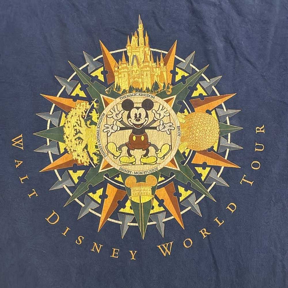 Vintage Walt Disney World four parks shirt - image 2