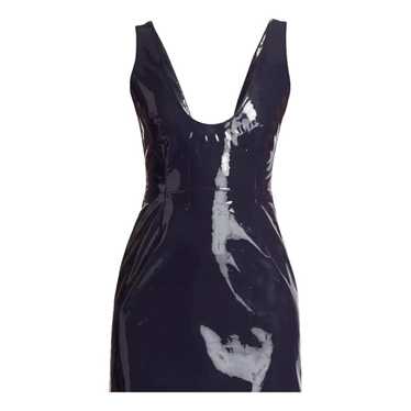 Salvatore Ferragamo Leather mini dress - image 1