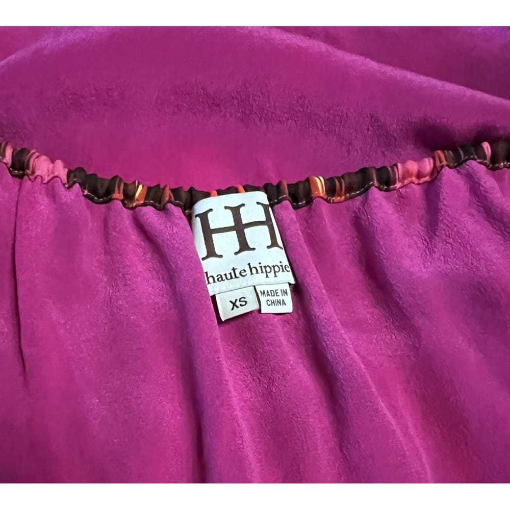 Haute Hippie Silk mini skirt - image 2