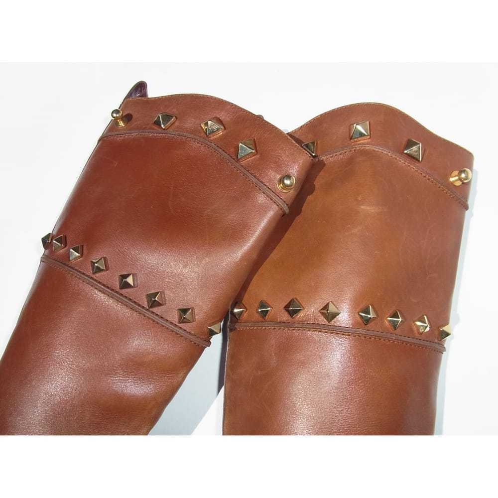 Dolce & Gabbana Leather riding boots - image 2