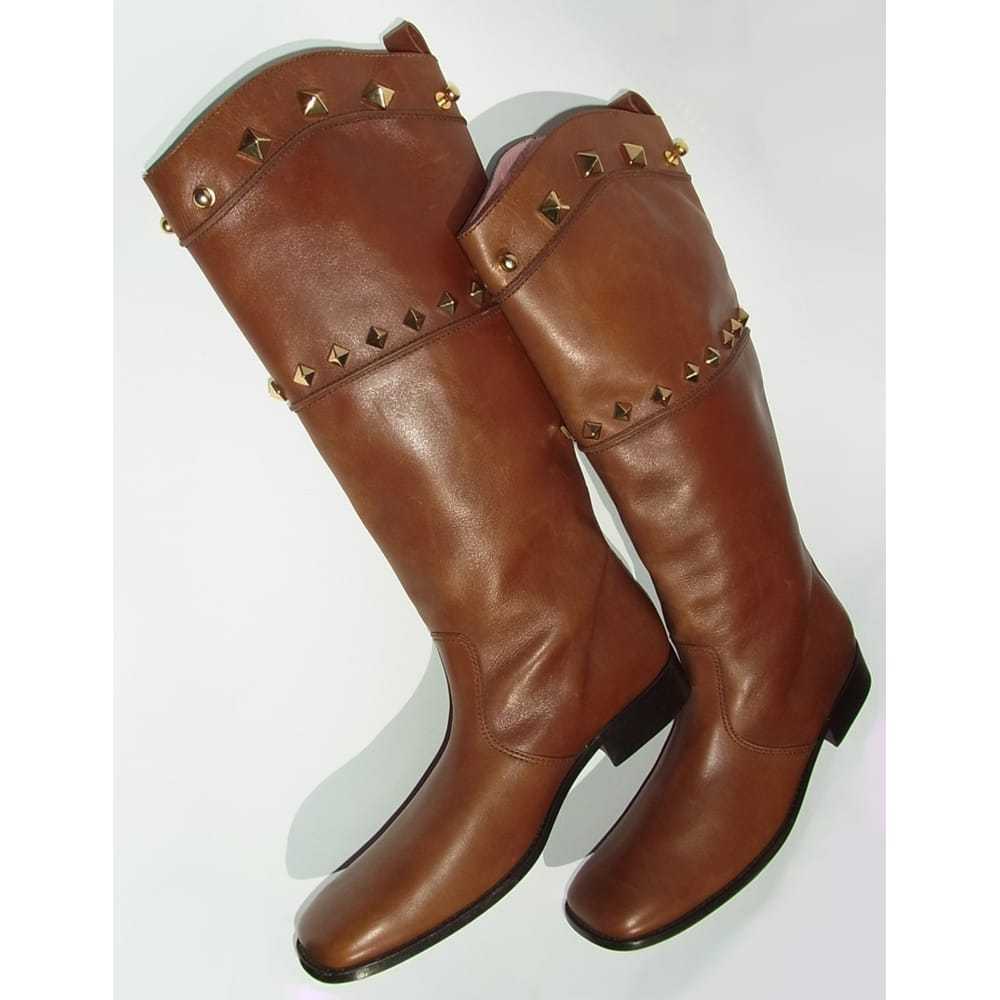 Dolce & Gabbana Leather riding boots - image 5