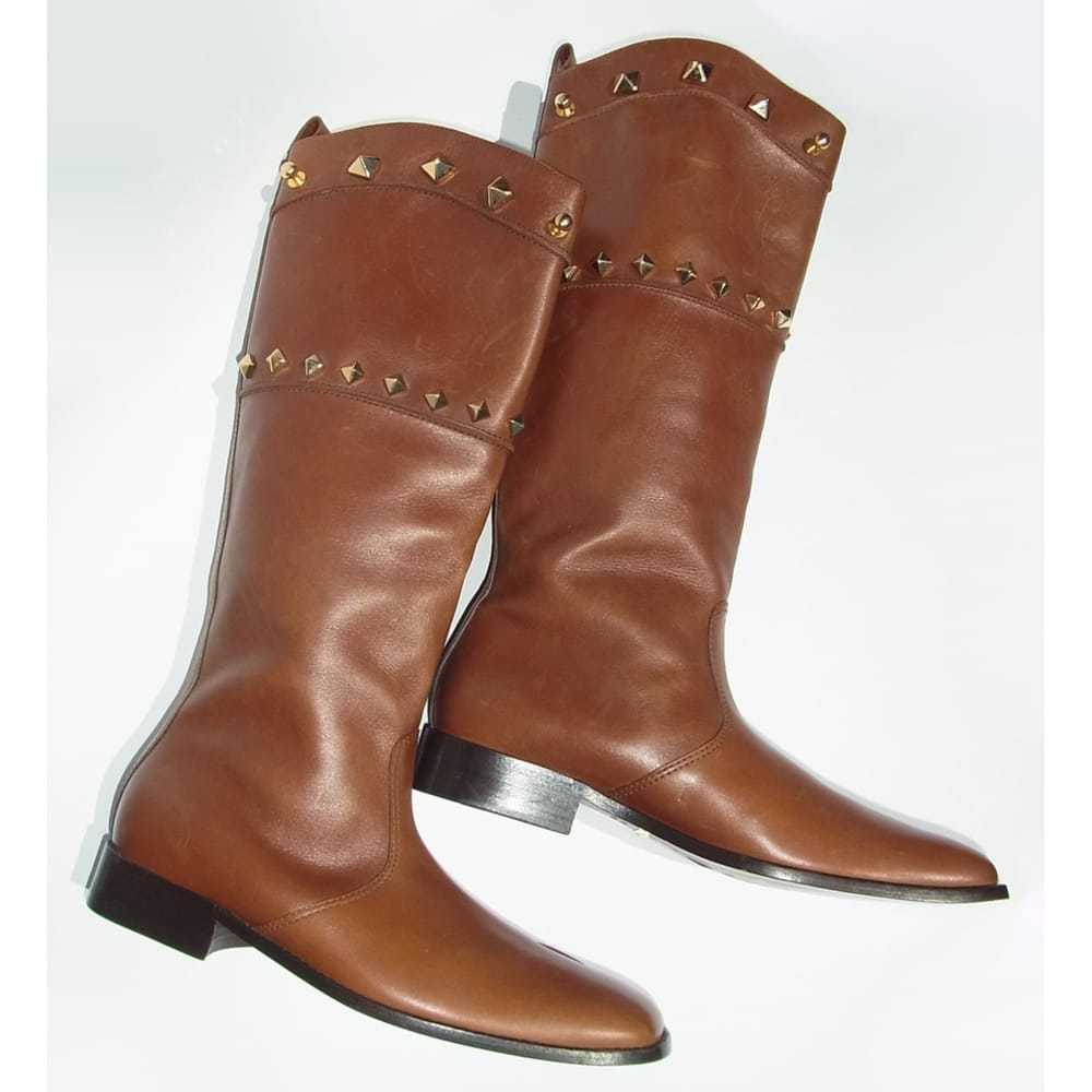 Dolce & Gabbana Leather riding boots - image 8