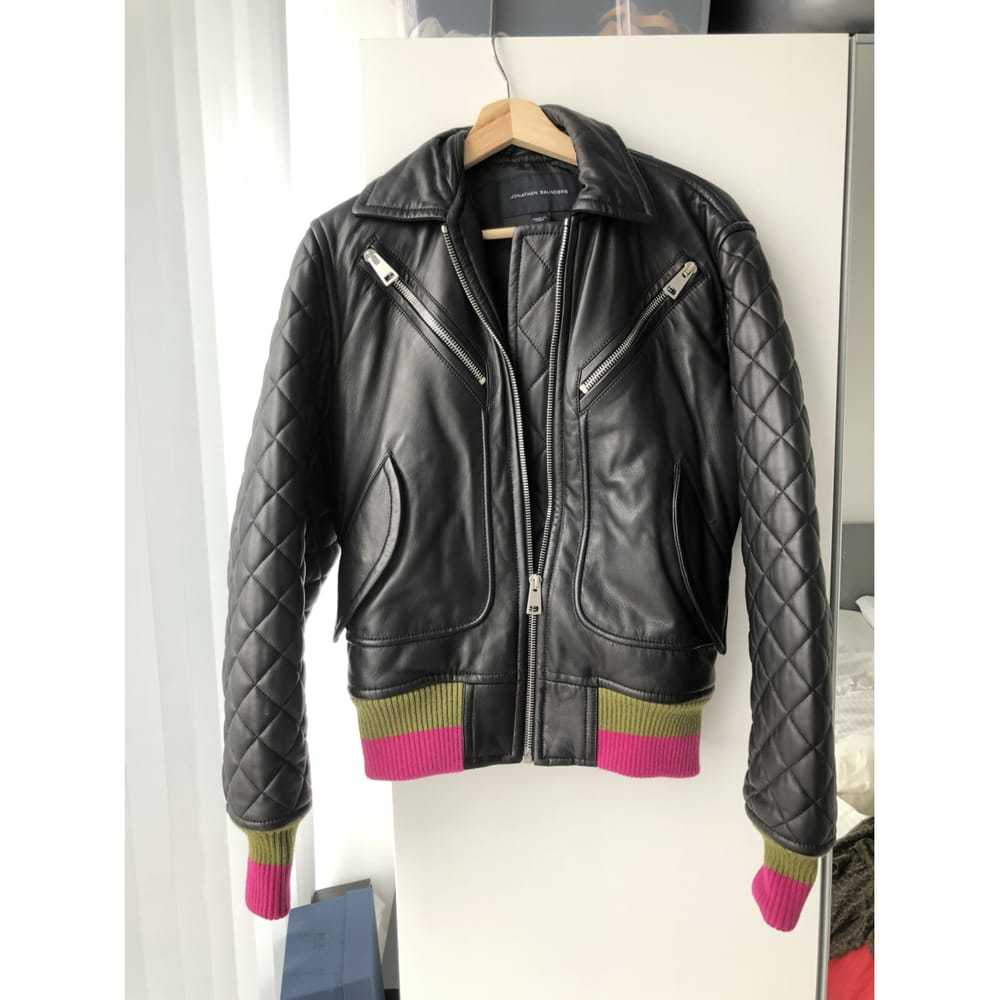 Jonathan Saunders Leather biker jacket - image 2