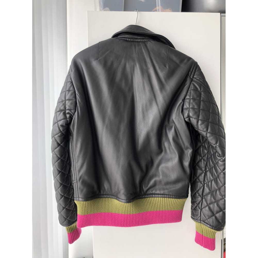 Jonathan Saunders Leather biker jacket - image 6
