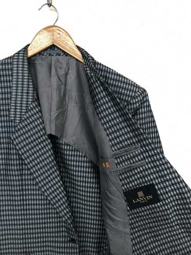 Lanvin Lanvin Paris Silk Beautiful Gingham Two Bu… - image 1