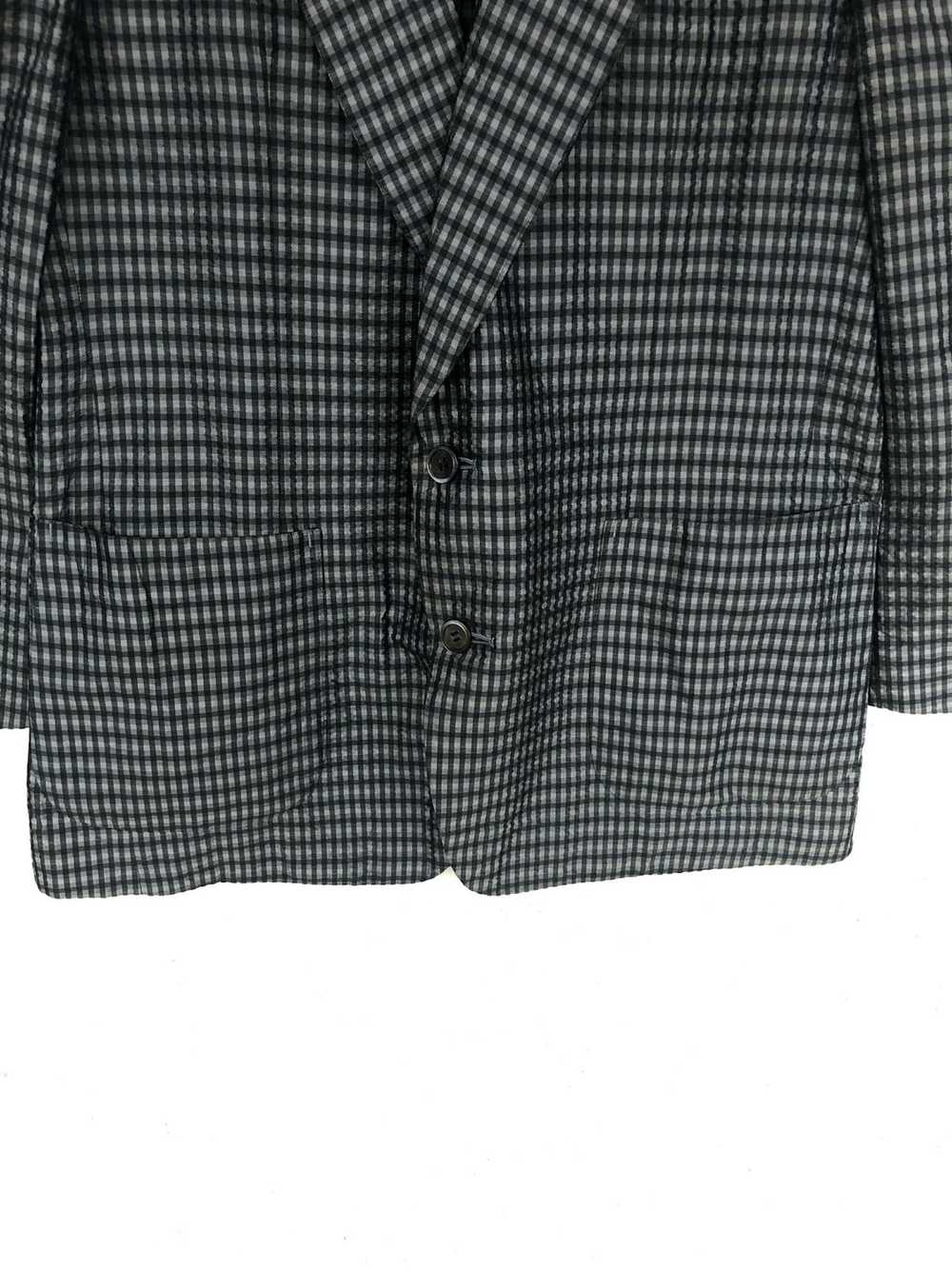 Lanvin Lanvin Paris Silk Beautiful Gingham Two Bu… - image 5