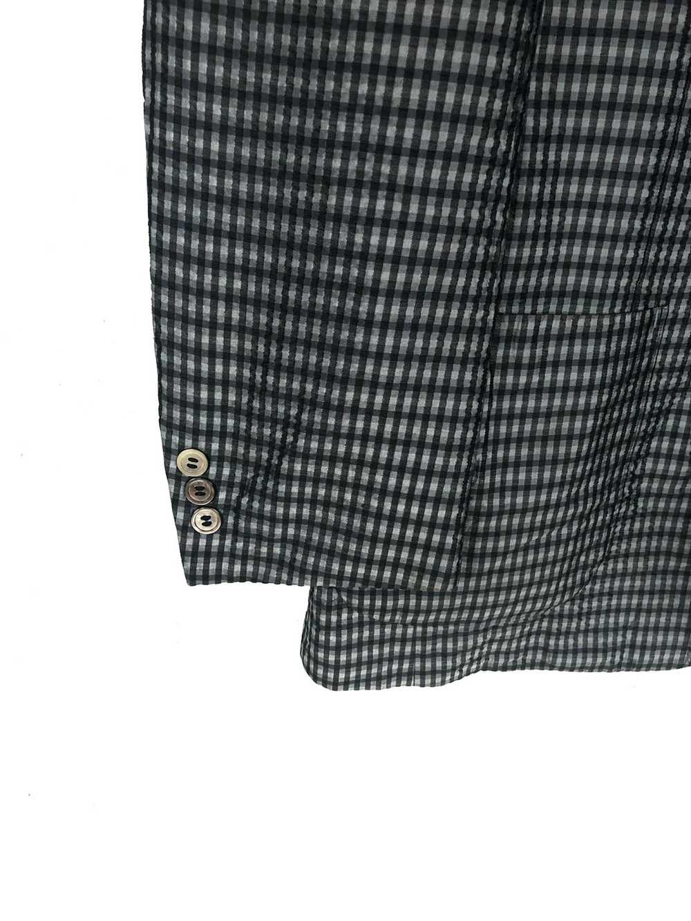 Lanvin Lanvin Paris Silk Beautiful Gingham Two Bu… - image 7