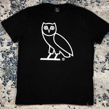 OVO Slide Black (White Owl)
