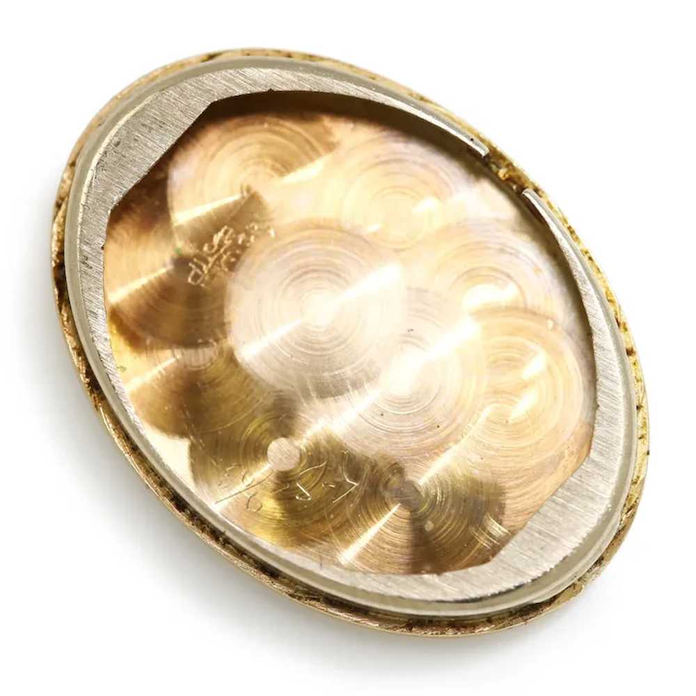 Ladies Vintage Geneve Quartz Diamond Oval Wristwa… - image 9