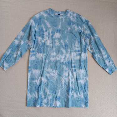 Old navy loose vintage tie dye dress medium - image 1