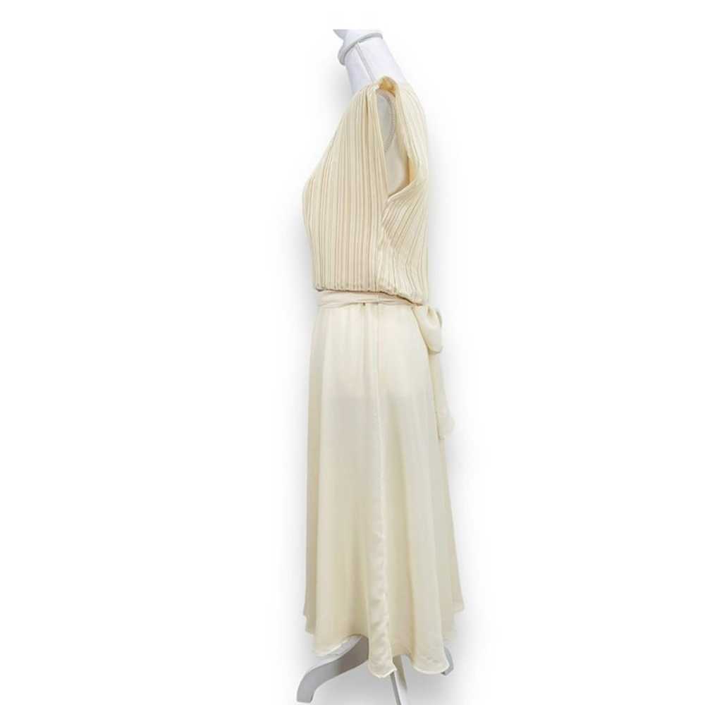 Vintage Algo 80s does 30s Womens Ivory Classic Pl… - image 11