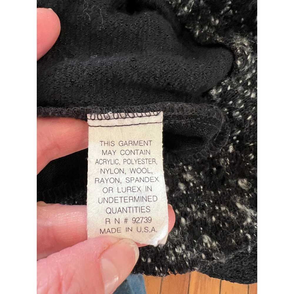 Vintage Staley Gretzinger Hand Knit Wool Mixed Me… - image 8