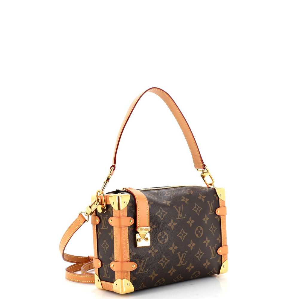 Louis Vuitton Side Trunk Handbag Monogram Canvas … - image 2