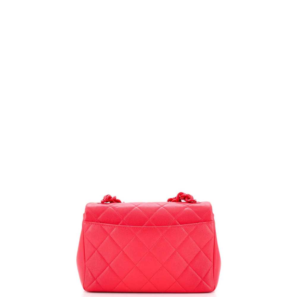 CHANEL My Everything Flap Bag Quilted Caviar Medi… - image 4