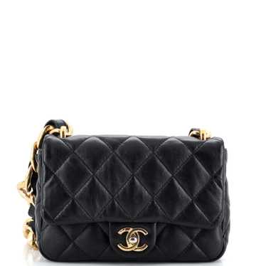 CHANEL Funky Town Flap Bag Quilted Lambskin Small