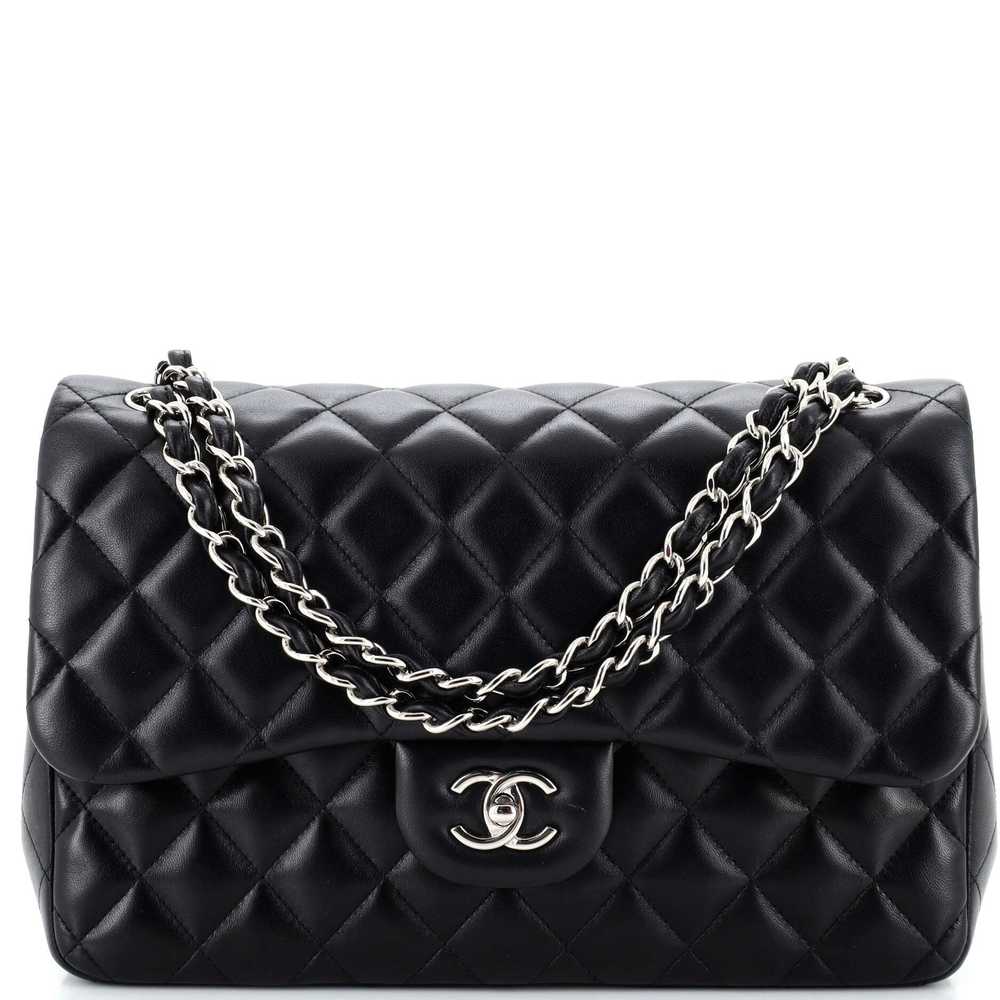 CHANEL Classic Double Flap Bag Quilted Lambskin J… - image 1
