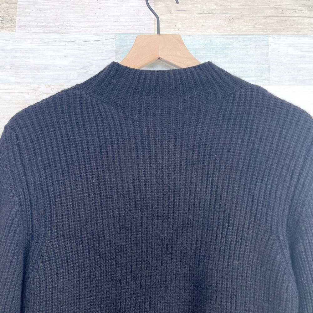 Mariele Waithe Cashmere Zip Sweater Jacket Black … - image 4