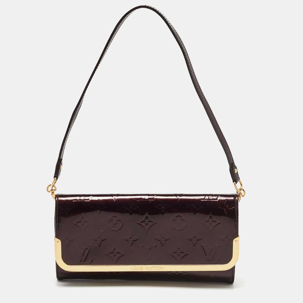 LOUIS VUITTON Amarante Monogram Vernis Rossmore M… - image 1