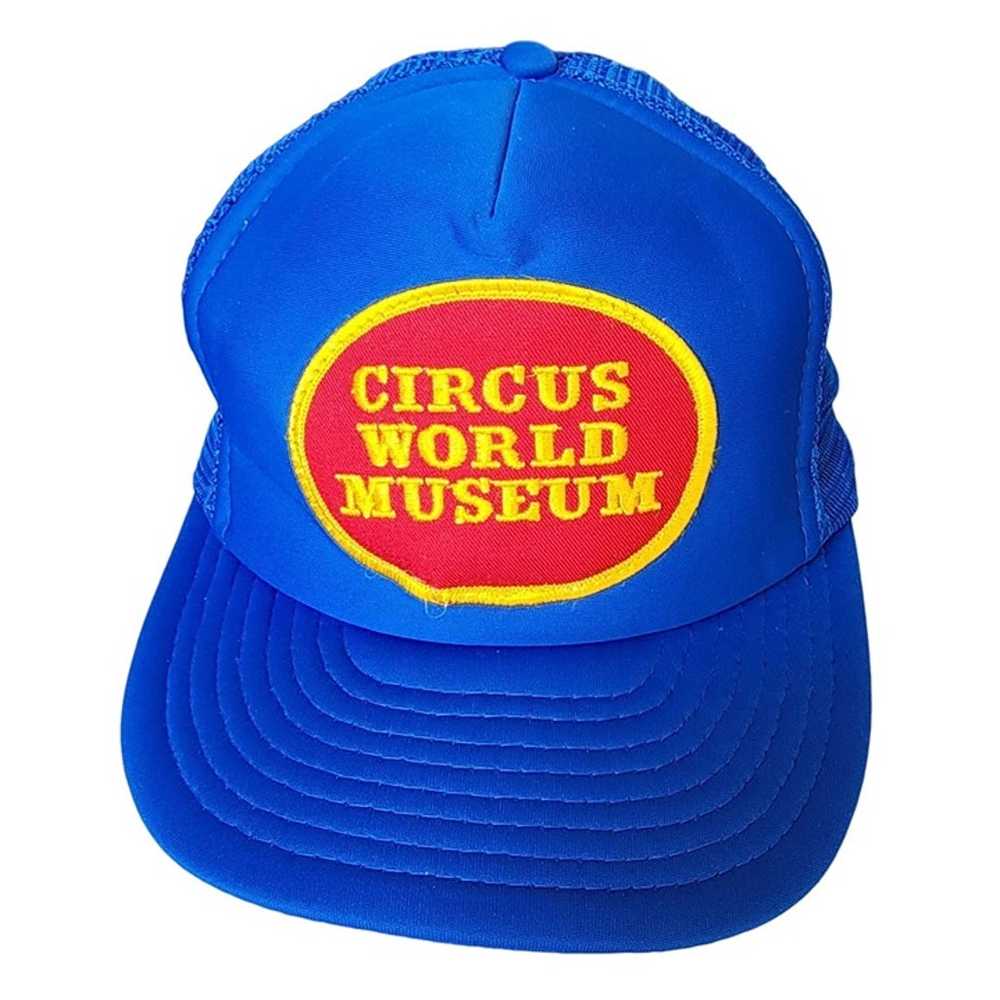 Vintage Designer Award Circus World Museum Blue T… - image 1