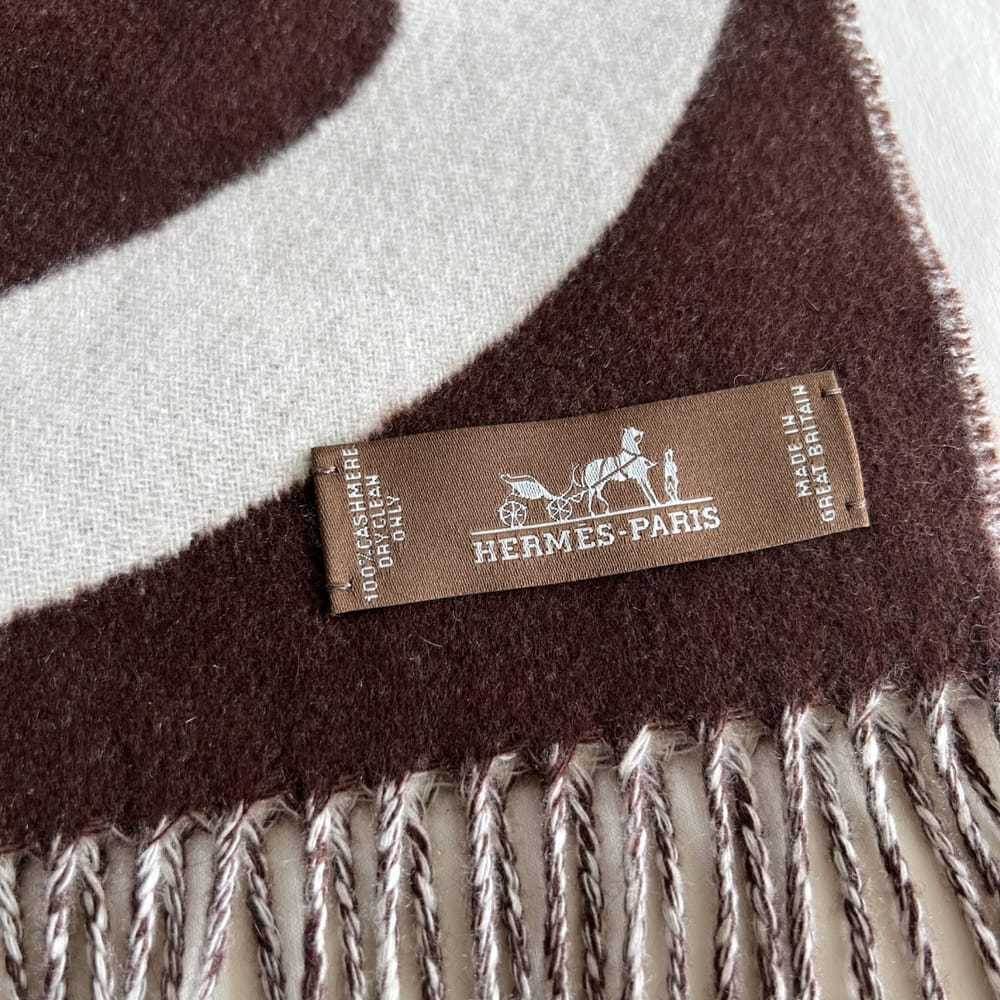 Hermès Cashmere scarf - image 7