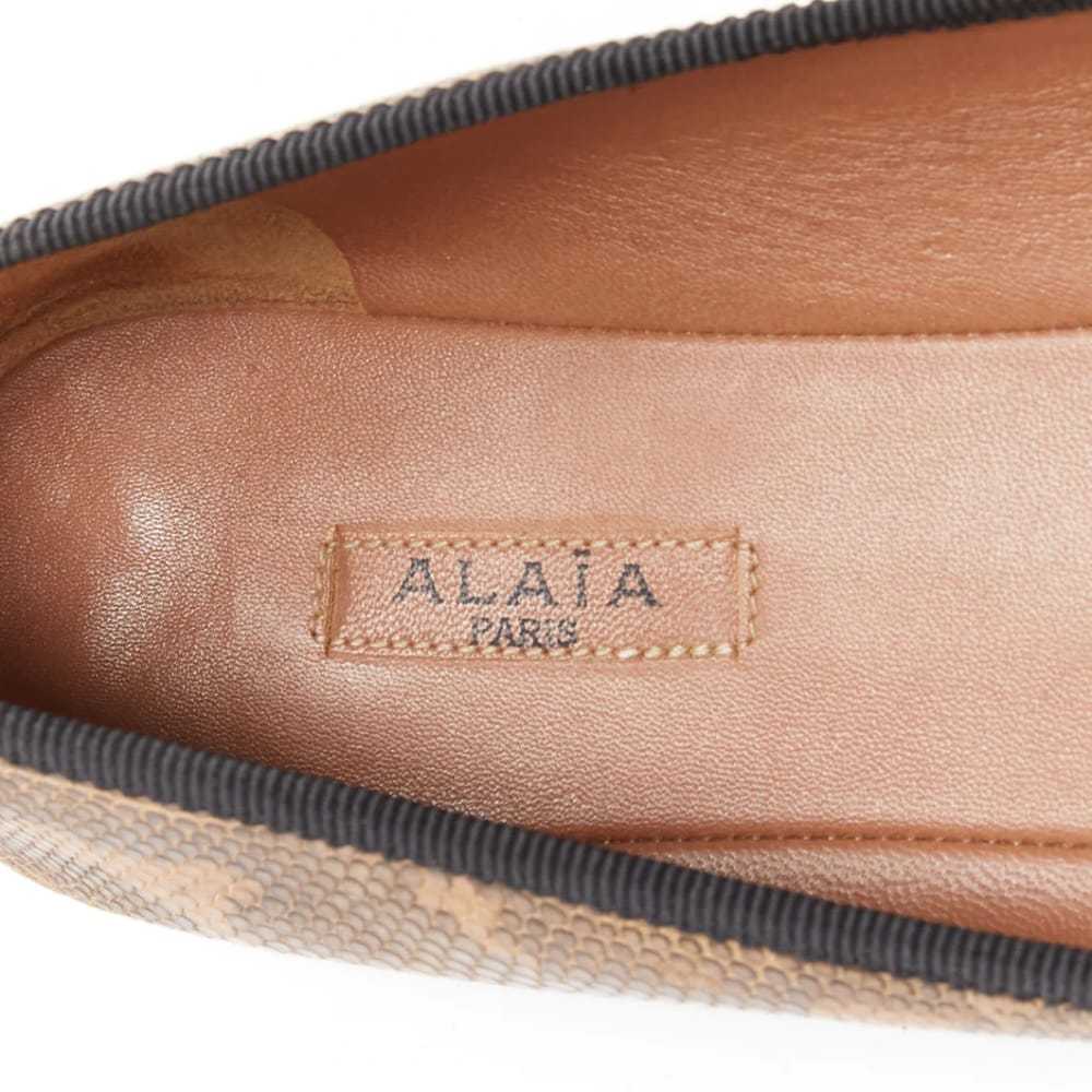 Alaïa Leather ballet flats - image 9