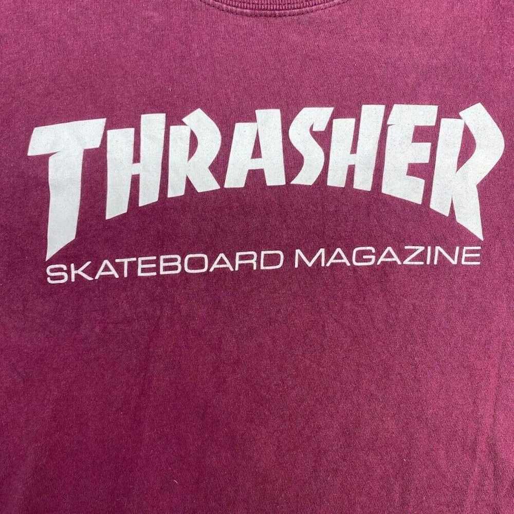 Thrasher Thrasher Magazine Skateboarding Tee Vint… - image 4