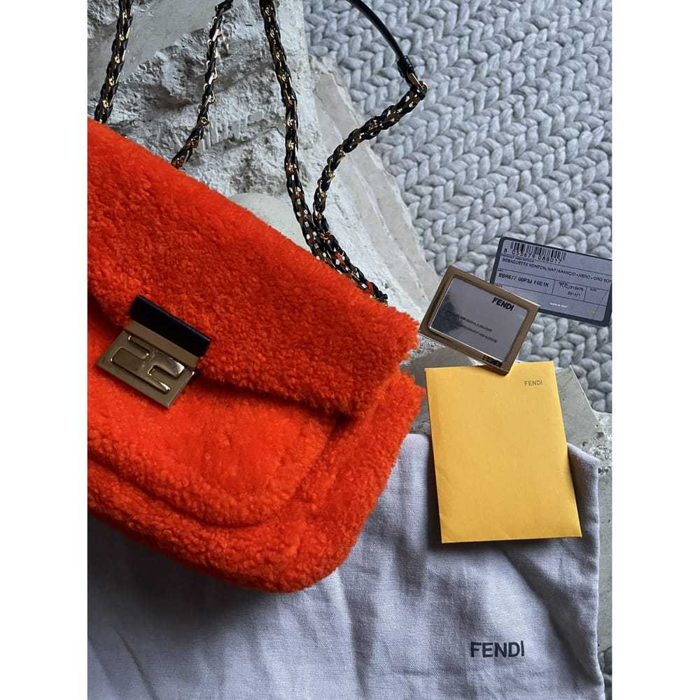 Fendi Baguette faux fur handbag - image 10