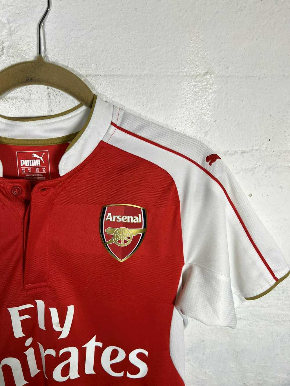 Puma ARSENAL 2014 2015 HOME SHIRT JERSEY PUMA #17… - image 2