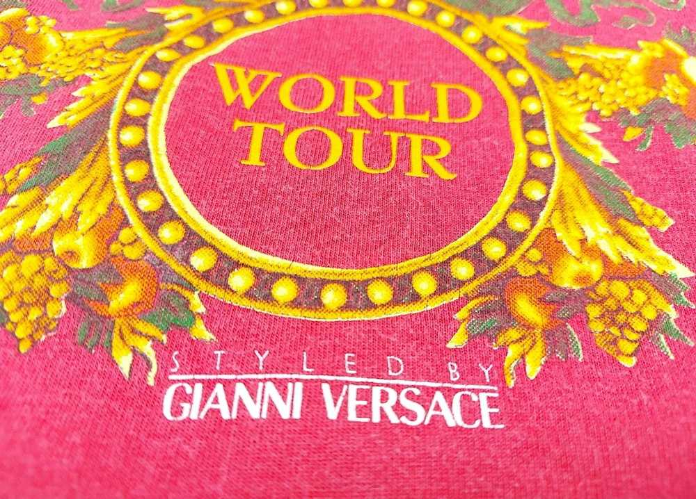 Tour Tee × Versace × Vintage Vintage 90s Elton Jo… - image 7