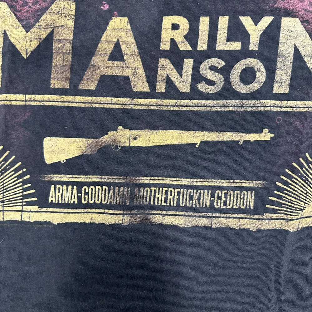 Band Tees × Marilyn Manson × Vintage Rare 2000 Vi… - image 5