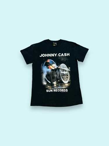 Vintage Vintage Johnny Cash sun records t-shirt - image 1