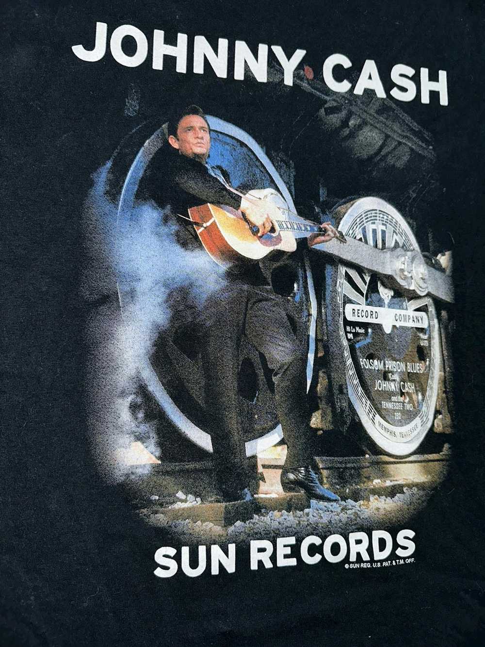 Vintage Vintage Johnny Cash sun records t-shirt - image 3