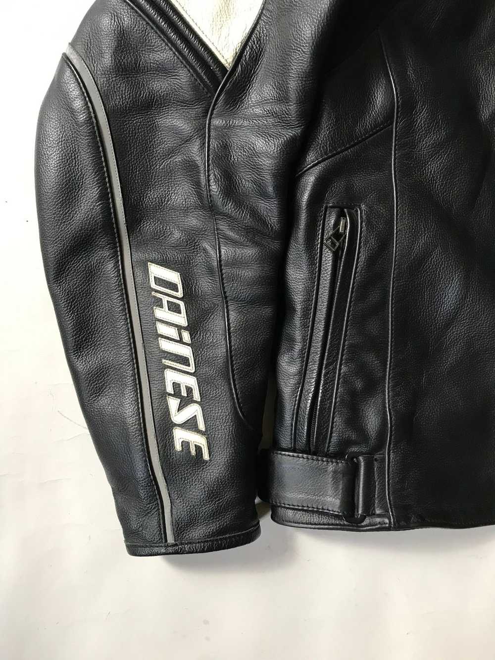 Dainese Dainese Two Tone Leather Motorcycle Jacket - image 12