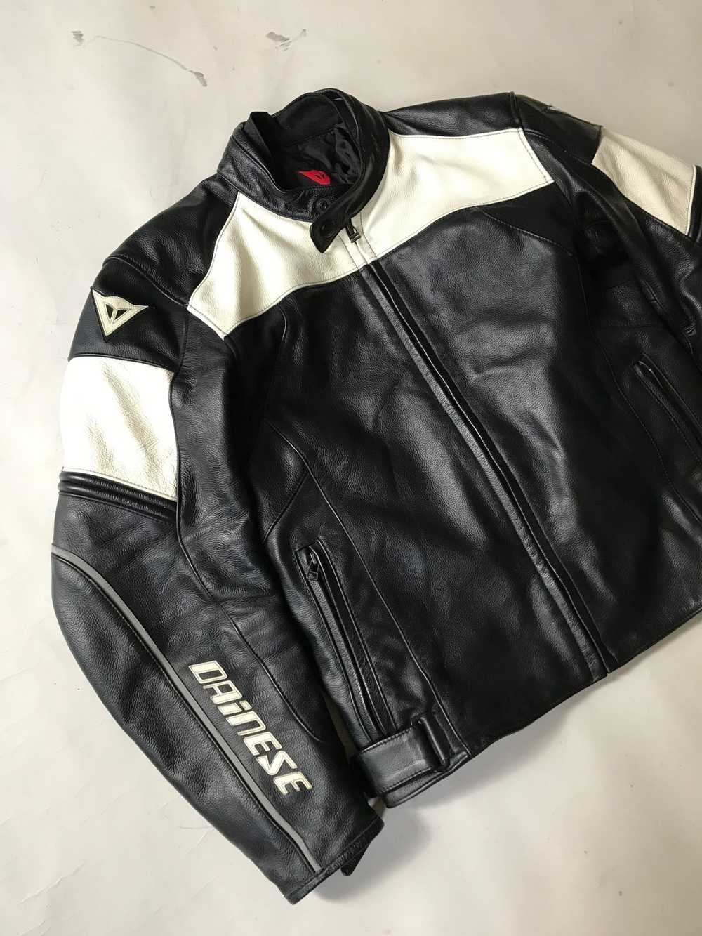 Dainese Dainese Two Tone Leather Motorcycle Jacket - image 4