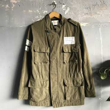 トップス WACKO MARIA MIDDLE WEIGHT PARKA WACKO MARIA UPSETTER OUTRAGEOUS RUDEES PATCH MILITARY