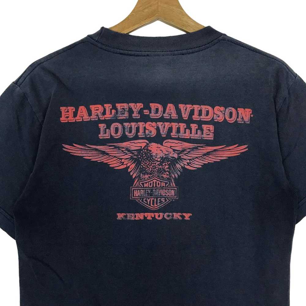 Harley Davidson Vintage Harley Davidson Sun Faded… - image 8
